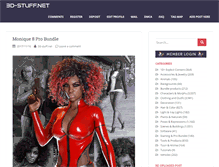 Tablet Screenshot of 3d-stuff.net
